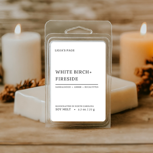 White Birch and Fireside Wax Melt
